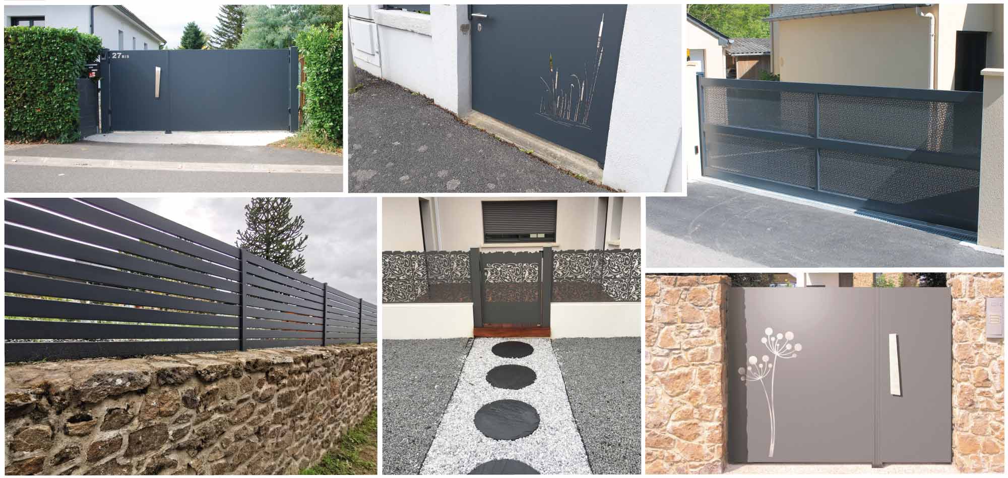 Pose portails, portillons et clôtures sur-mesure (bois, acier, aluminium et PVC) en-Essonne : Corbeil-Essonnes, Lisses, Courcouronnes, Evry, Mennecy, Fleury-Mérogis, Villabé, Ris-orangis, etc.