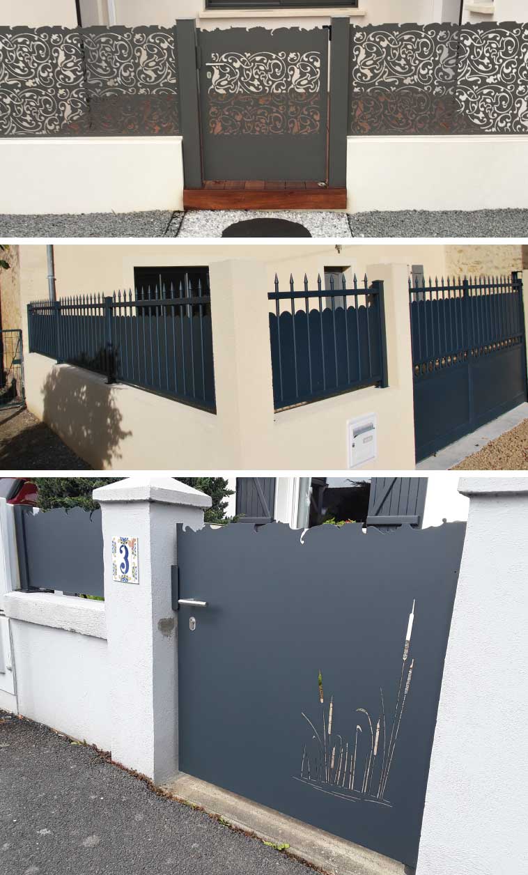Pose de portails, portillons et clôtures sur-mesure en Essonne : Champlan, Longjumeau, Villebon-sur-yvette, Gif, Orsay, Anthony, Fresnes, Thiais, etc.